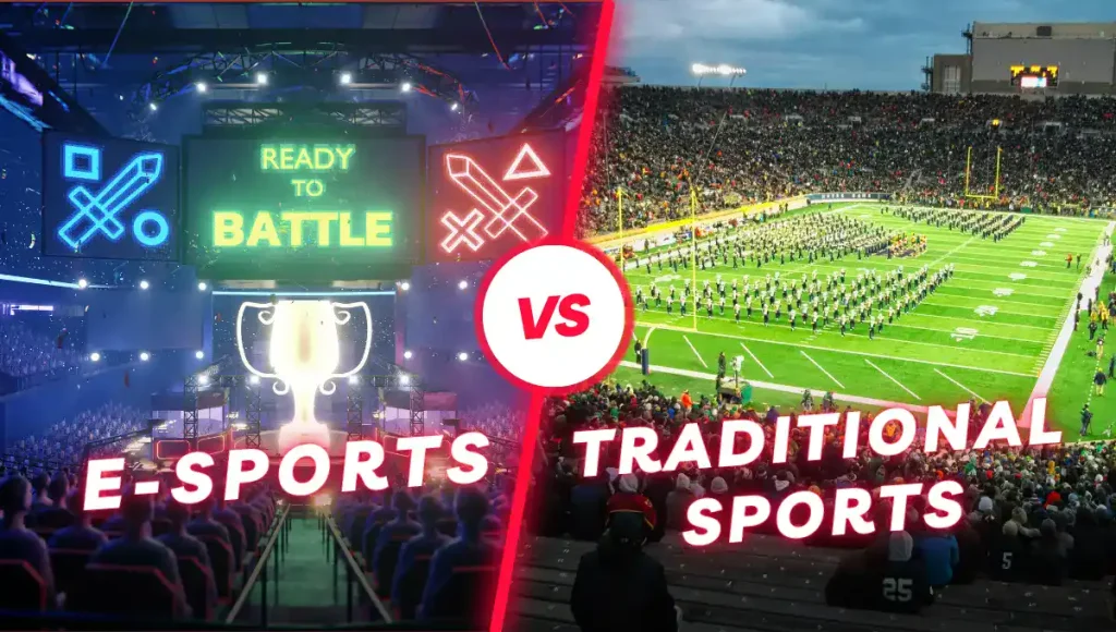 Gaming Industry: Fastest Growing Sector of 2024 and Beyond 2 E-sports and traditional sports compared, gaming industry growth