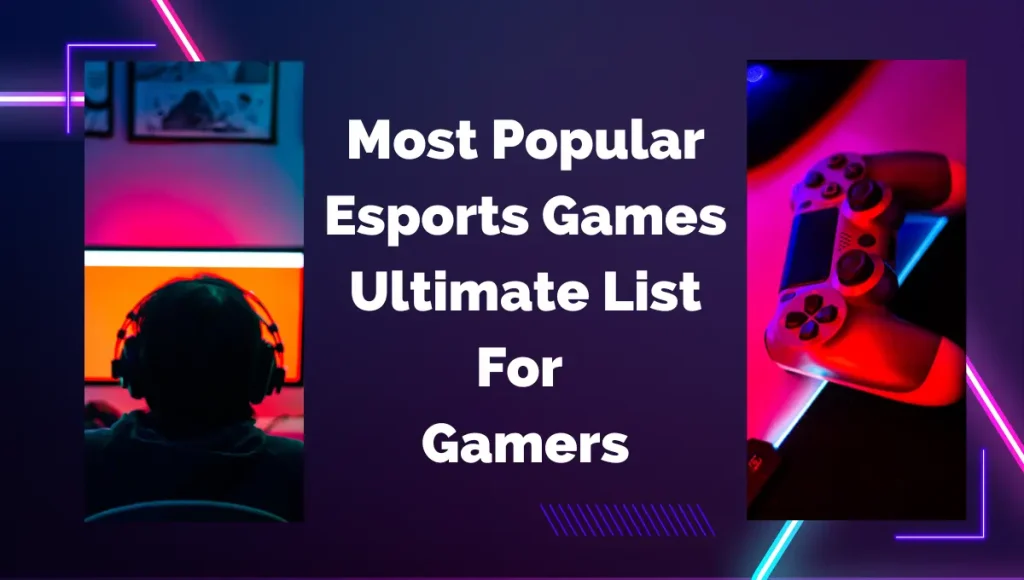 Most popular esports games with highest viewership